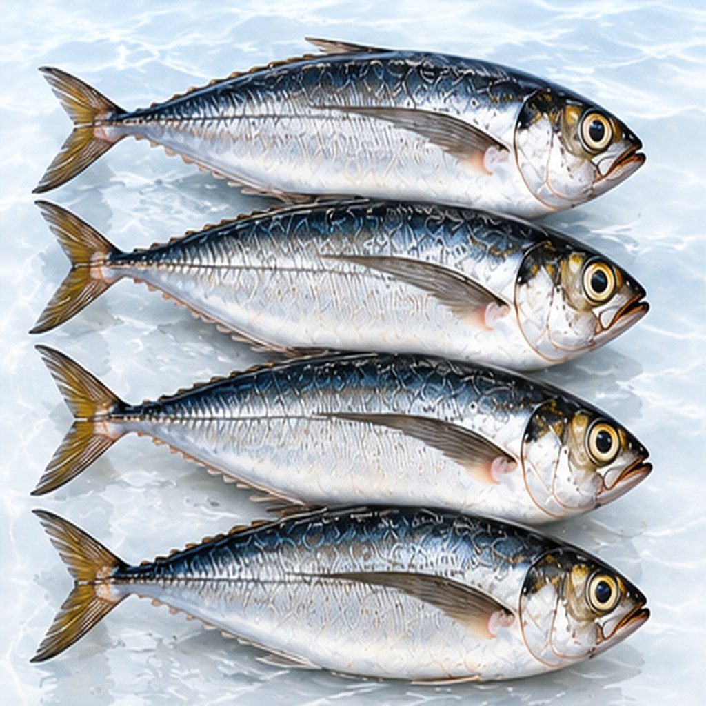 Frozen Silver Croaker Fish